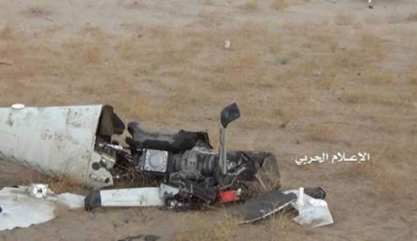 اليمن.. إسقاط طائرة تجسسية لقوى العدوان في الحديدة

