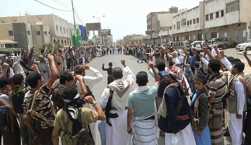 وقفات احتجاجية تنديدا بجرائم العدوان في الحديدة