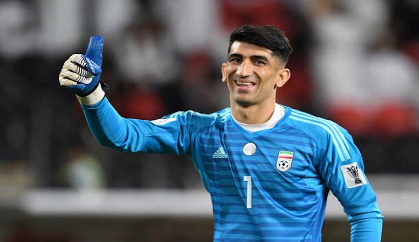 الايراني 'بيرانوند' ضمن أفضل اربعة حراس مرمى في آسيا 