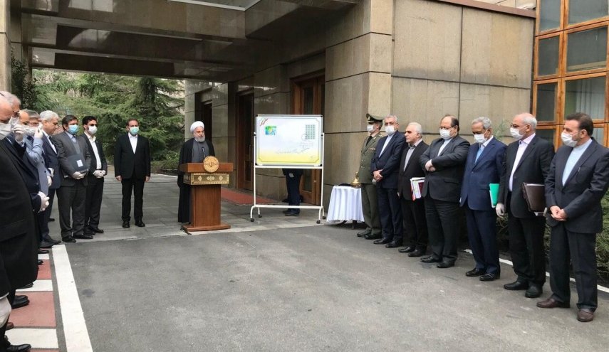 روحاني: شعبنا خلق من الكارثة ملحمة ومن الملحمة نصرا