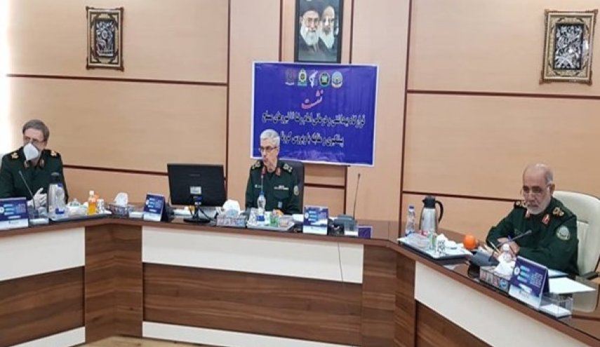عقد اجتماع مقر الامام الرضا (ع) الصحي برئاسة اللواء باقري