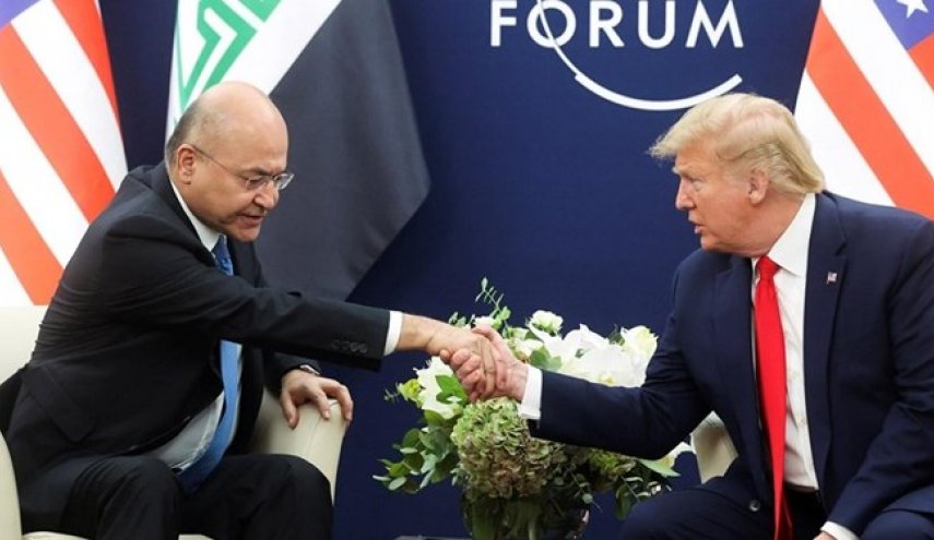 ترامپ به «برهم صالح» عید نوروز را تبریک گفت
