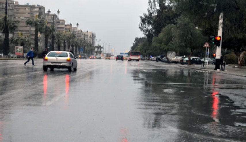 شاهد بالتفصيل حالة الطقس ودرجات الحرارة في سوريا..
