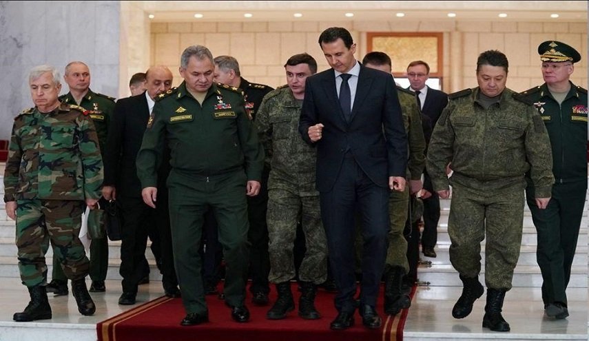 شاهد: هذا ما دار بين بشار الاسد وضيفه الروسي