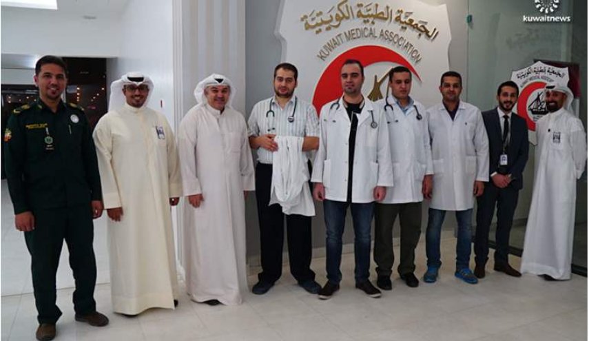 الاشتباه بإصابة طاقم طبي كويتي بـ'كورونا'