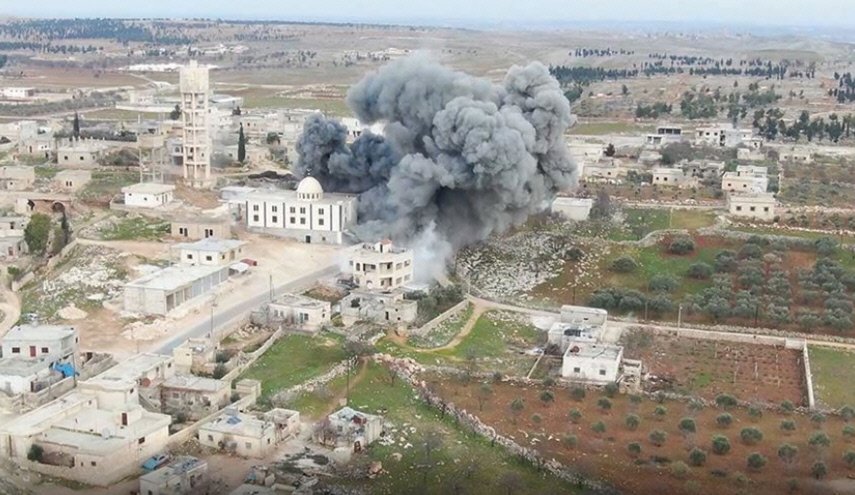 قصف ريف حلب الشمالي بنيران القوات التركية والجماعات المسلحة