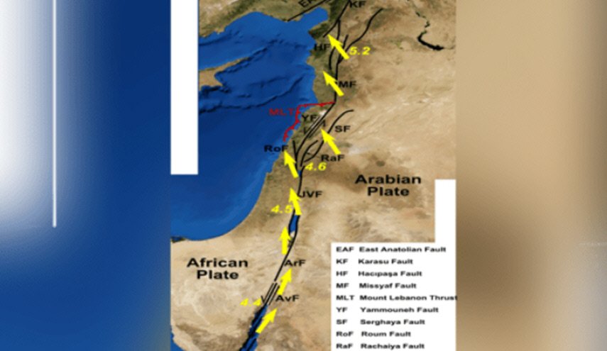 من هنا يمر خط الخطر الزلزالي في سوريا