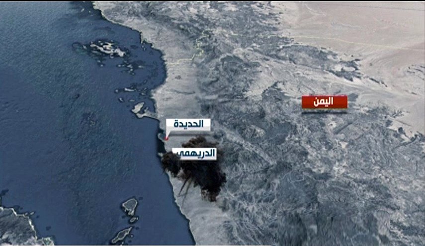 العدوان يقصف مدينة الدريهمي بعشرات قذائف الهاون