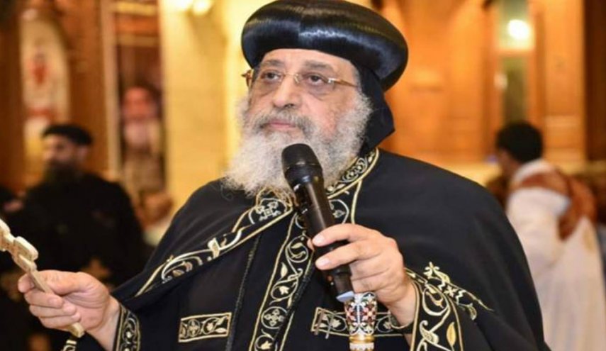 مصر.. بابا الكنيسة القبطية يدعو المواطنين للمكوث في بيوتهم
