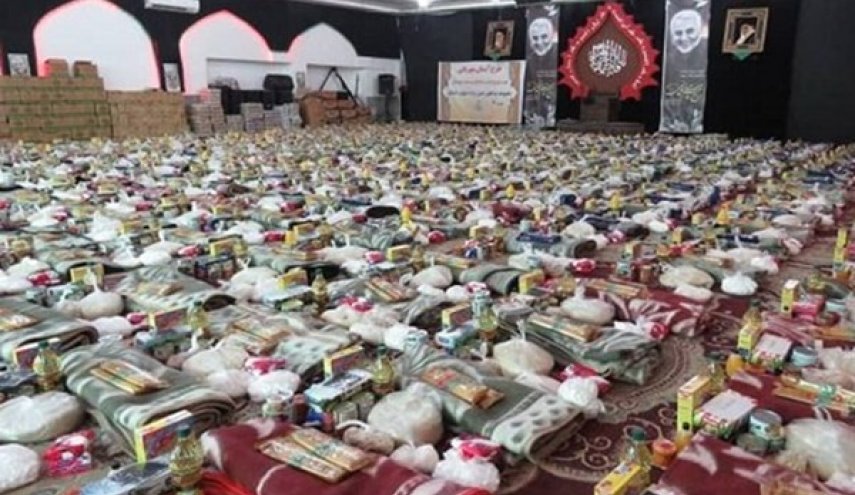 الحرس الثوري يرسل حزما معيشية للمناطق النائية جنوب البلاد
