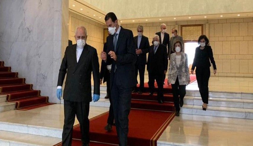 هذا أبرز محاور بحث حولها ظريف والرئيس الأسد اليوم 
