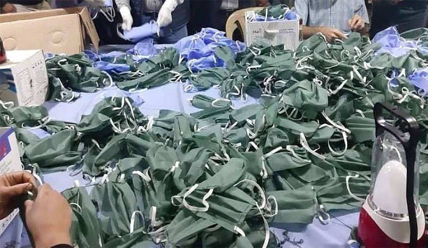 معامل العراق تنتج أكثر من 12 مليون كمامة
