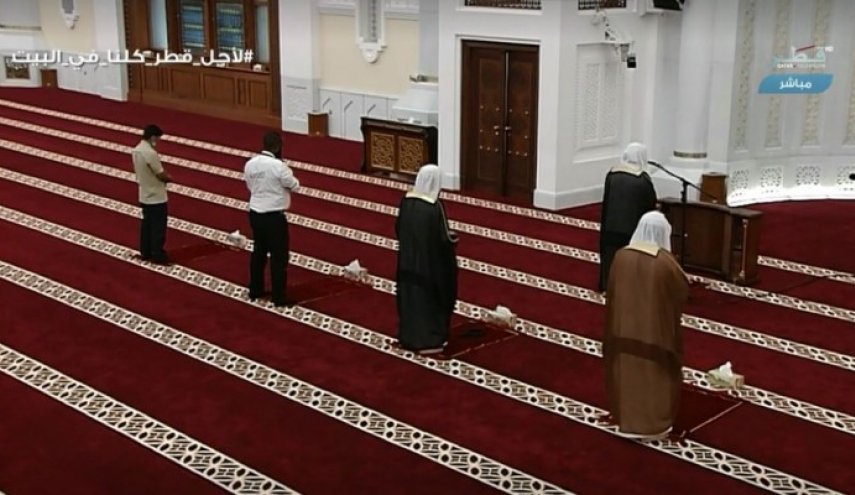 إقامة صلاة تراويح في الدوحة بـ4 مصلين فقط