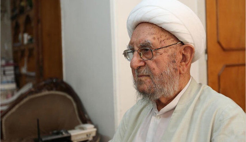 وفاة آیة الله ابراهیم امیني في مدينة قم المقدسة