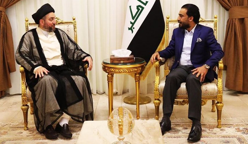 الحلبوسي والحكيم يؤكدان ضرورة الإسراع باختيار الكابينة الوزارية