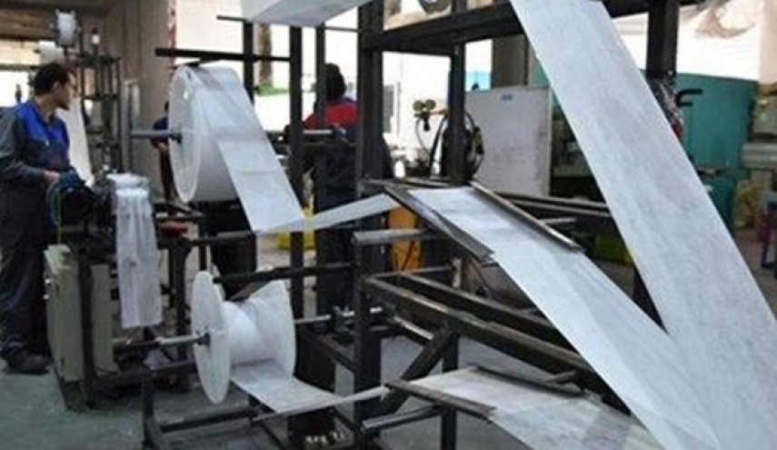 شرکة ايرانية تصنّع عشرات الاجهزة المنتجة للكمامات