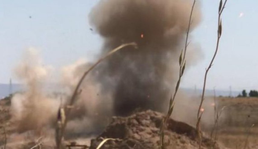 العراق: الحشد يفجر أربع مضافات لداعش ويدك اخرى
