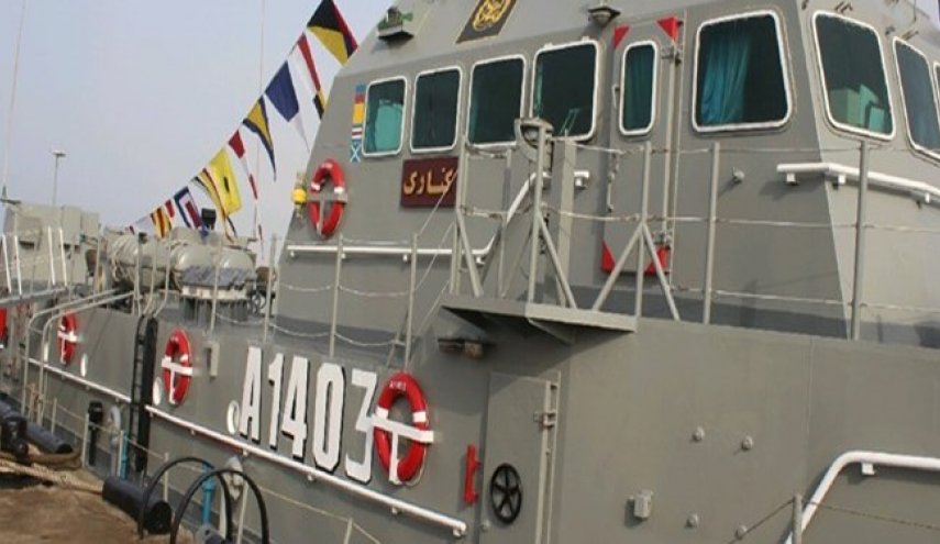 الصور الاولى للفرقاطة الايرانية 