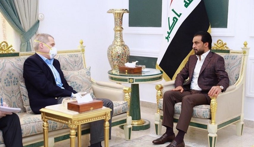 الحلبوسي يستقبل السفير الأميركي لدى العراق