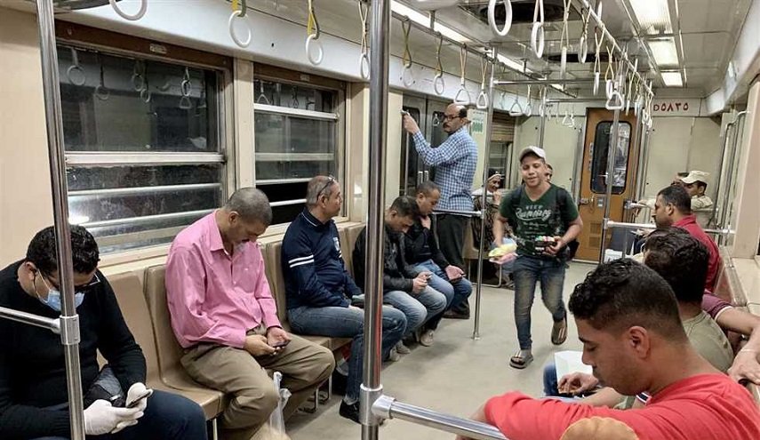 وفاة سائق بمترو الأنفاق في مصر بسبب كورونا