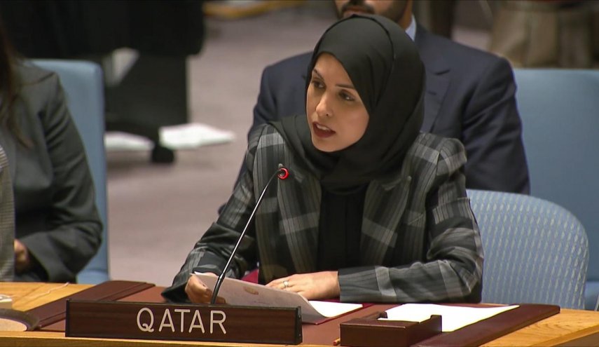 سفيرة قطر لدى الأمم المتحدة تهاجم دول الحصار بشدة