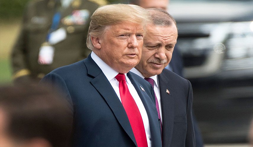 الرئيس التركي يناقش مع ترامب الاوضاع في ليبيا