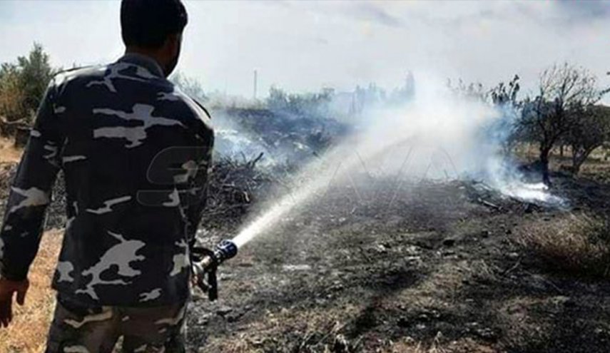 سوريا.. إخماد حريقين امتدا على مساحة 63 دونما في القنيطرة