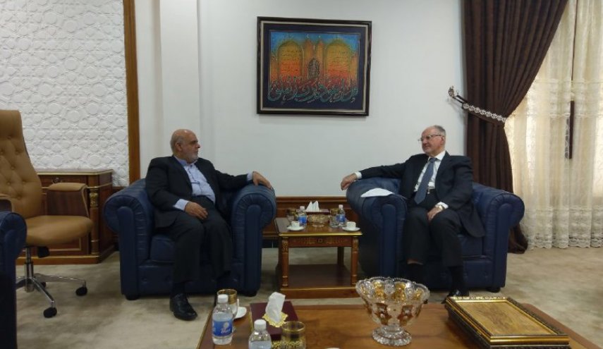 مسجدي يلتقي وزير مالية العراق، والاخير يعلن استعداده لزيارة ايران