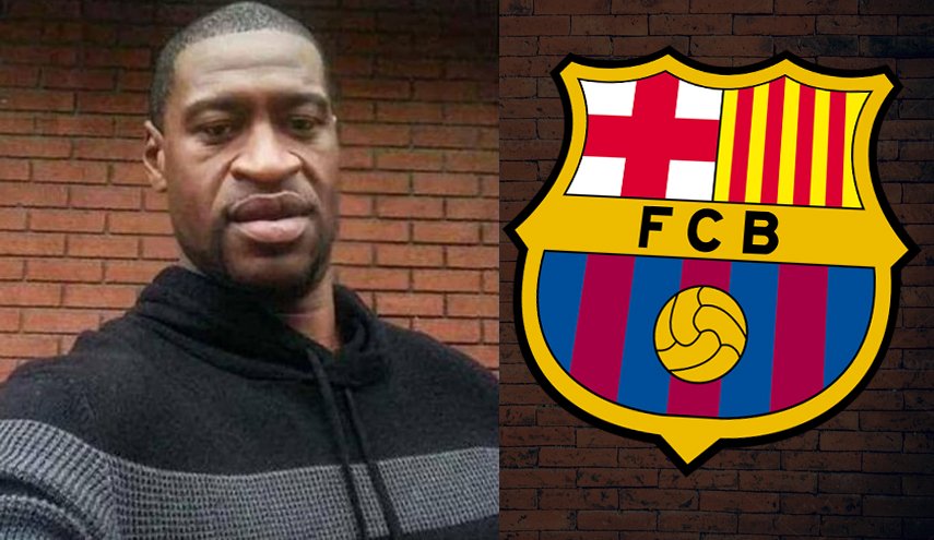 برشلونة يصدر بيانا ناريا بعد واقعة مقتل فلويد