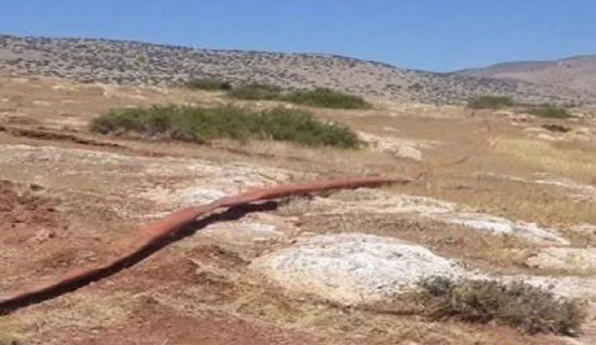 الاحتلال يدمر خطوط المياه بالاغوار خلال تدريبات عسكرية + صور