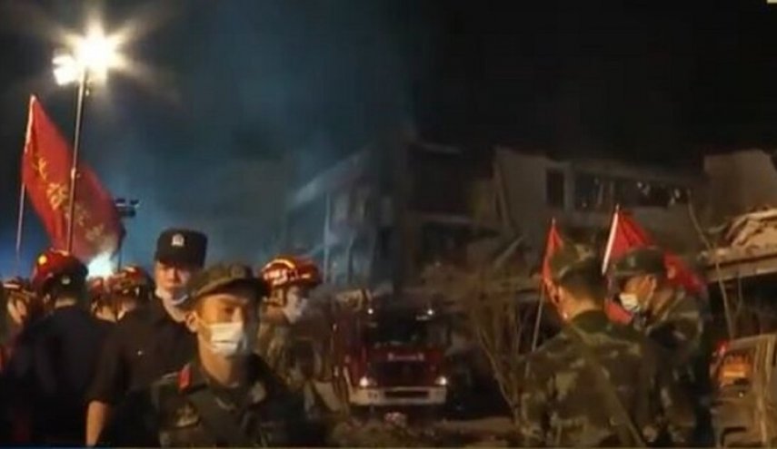 الصين.. 12 قتيلا و166 جريحا جراء انفجار شاحنة صهريج