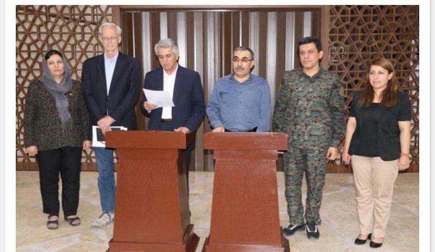 شاهد: أكراد سوريا يعلنون التوصل إلى ’اتفاق تاريخي’