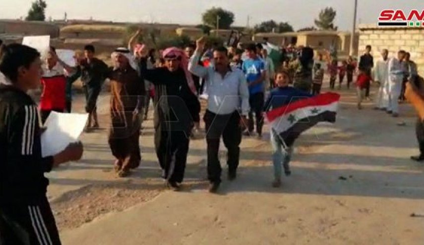 ’سورية ستنتصر’ رسالة متظاهري البوعاصي ضد ’الاحتلالين’