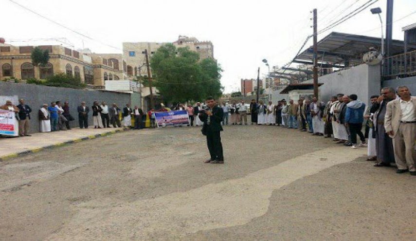 وقفة قبلية بصنعاء تنديدا بجرائم العدوان واستمرار الحصار