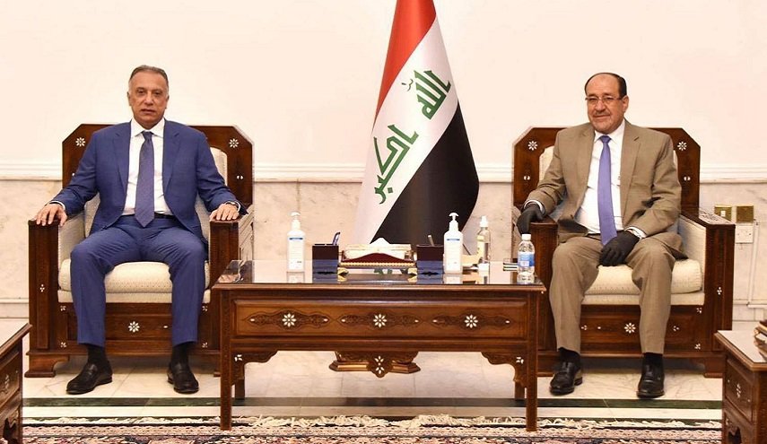 المالكي يدعو الكاظمي إلى الجلوس مع 