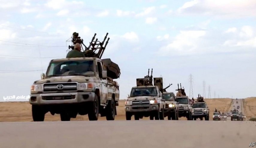حكومة الوفاق تنشر صورة لإمدادات مصرية لحفتر