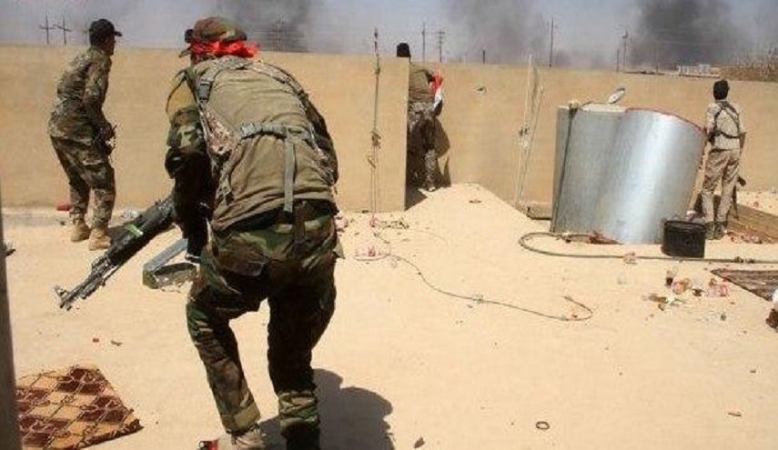 الحشد يعلن قتل الارهابي 