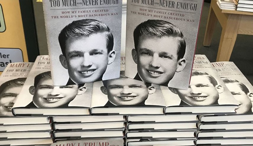 رقم قياسي في مبيعات كتاب ابنة شقيق ترامب