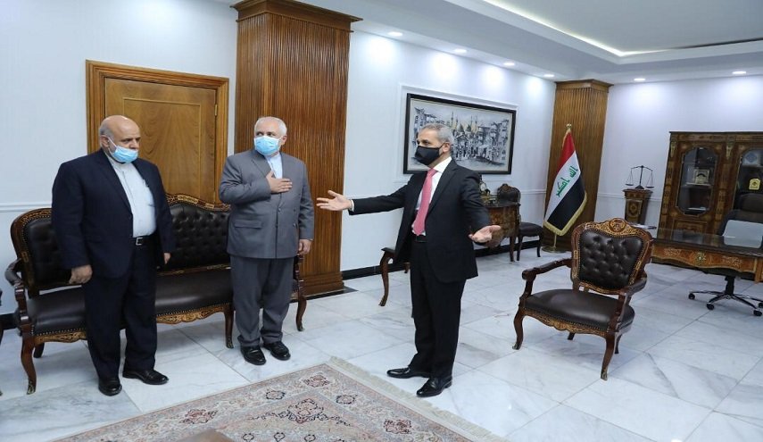  القضاء العراقي: ناقشنا مع ظريف إجراءاتنا بشأن جريمة اغتيال سليماني والمهندس