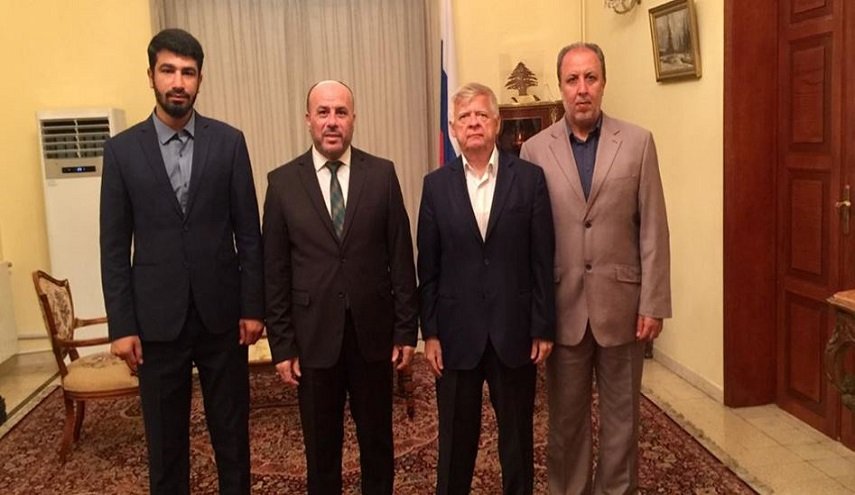 ممثل حماس يزور السفير الروسي في بيروت