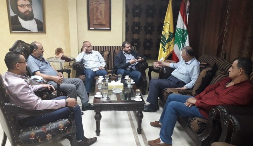 لقاء بين حزب الله والجبهة الشعبية في صيدا
