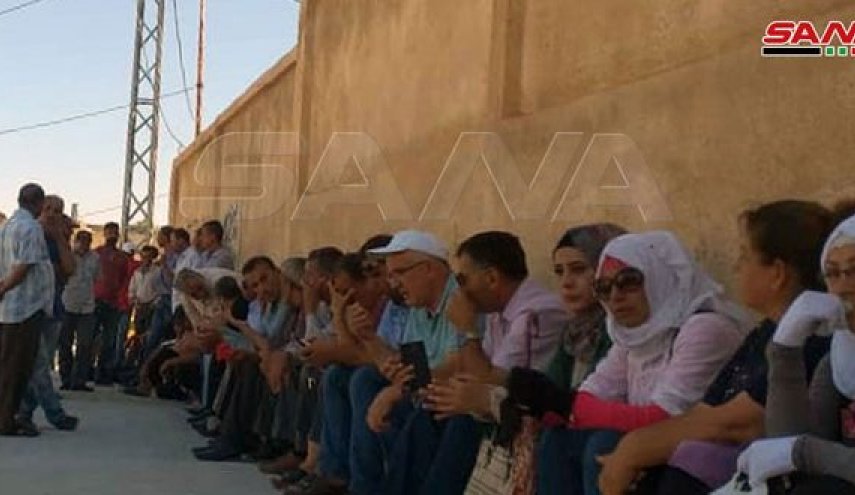 عمال كهرباء الحسكة يعتصمون ضد ’قسد’.. لليوم الـ25
