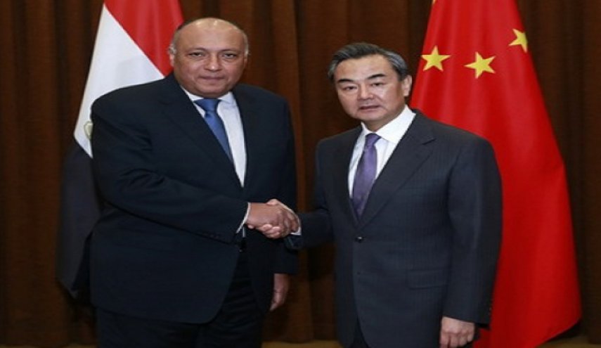 وزير الخارجية المصري يبحث تطورات الأزمة الليبية مع نظيره الصيني 