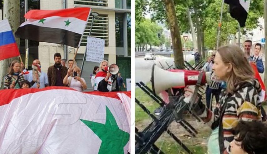 تظاهرة أمام السفارة الأمريكية في بروكسل رفضاً لـ