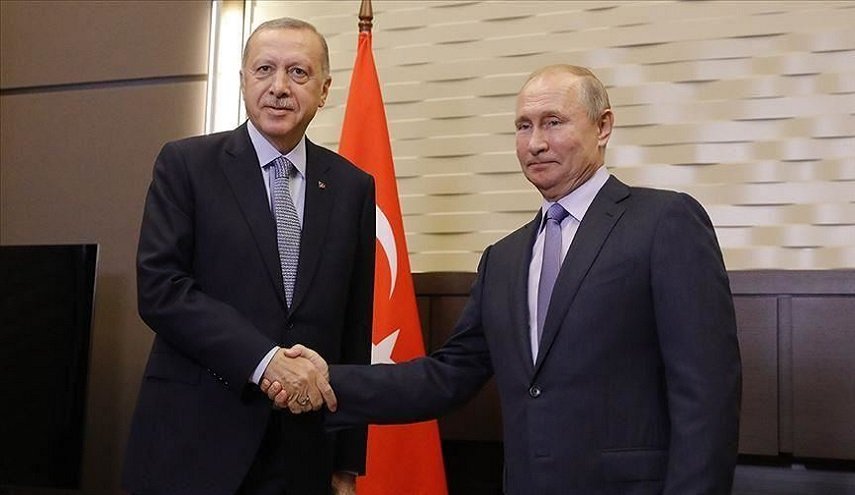 أردوغان وبوتين يبحثان هاتفيا الأوضاع في المنطقة