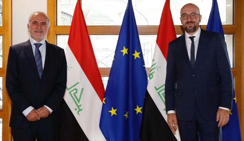 السفير العراقي في بروكسل يقدم أوراق اعتماده إلى رئيس المجلس الأوروبي
