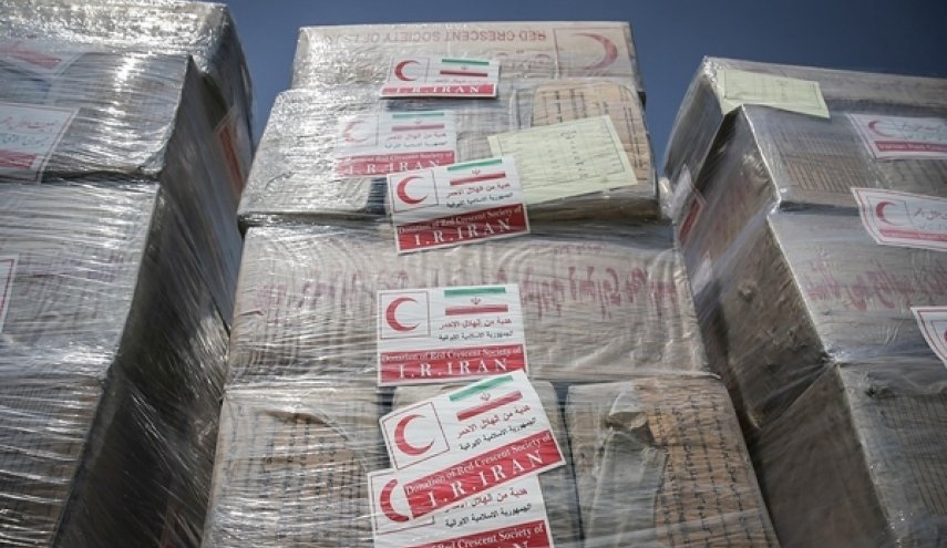 ايران ترسل مساعدات طبية الى افغانستان
