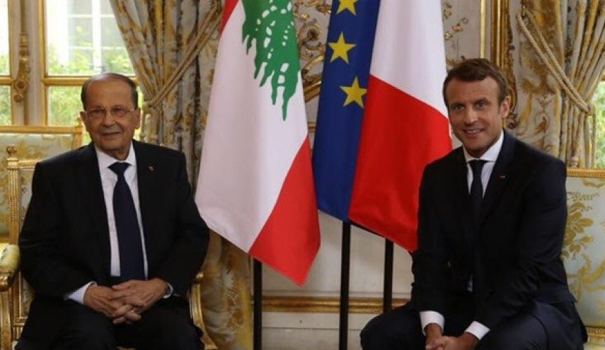 ماكرون: لبنان ليس وحيدا