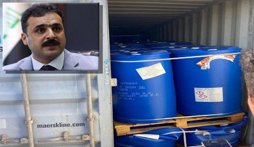 منافذ العراق تباشر جرد حاويات كيميائية لابعادها عن المناطق السكنية