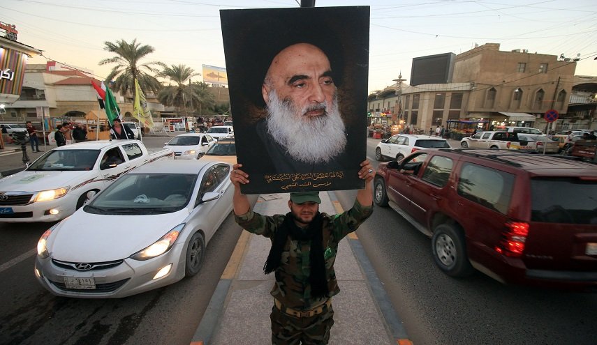 شاهد: أحدث صورة للمرجع الديني السيد علي السيستاني